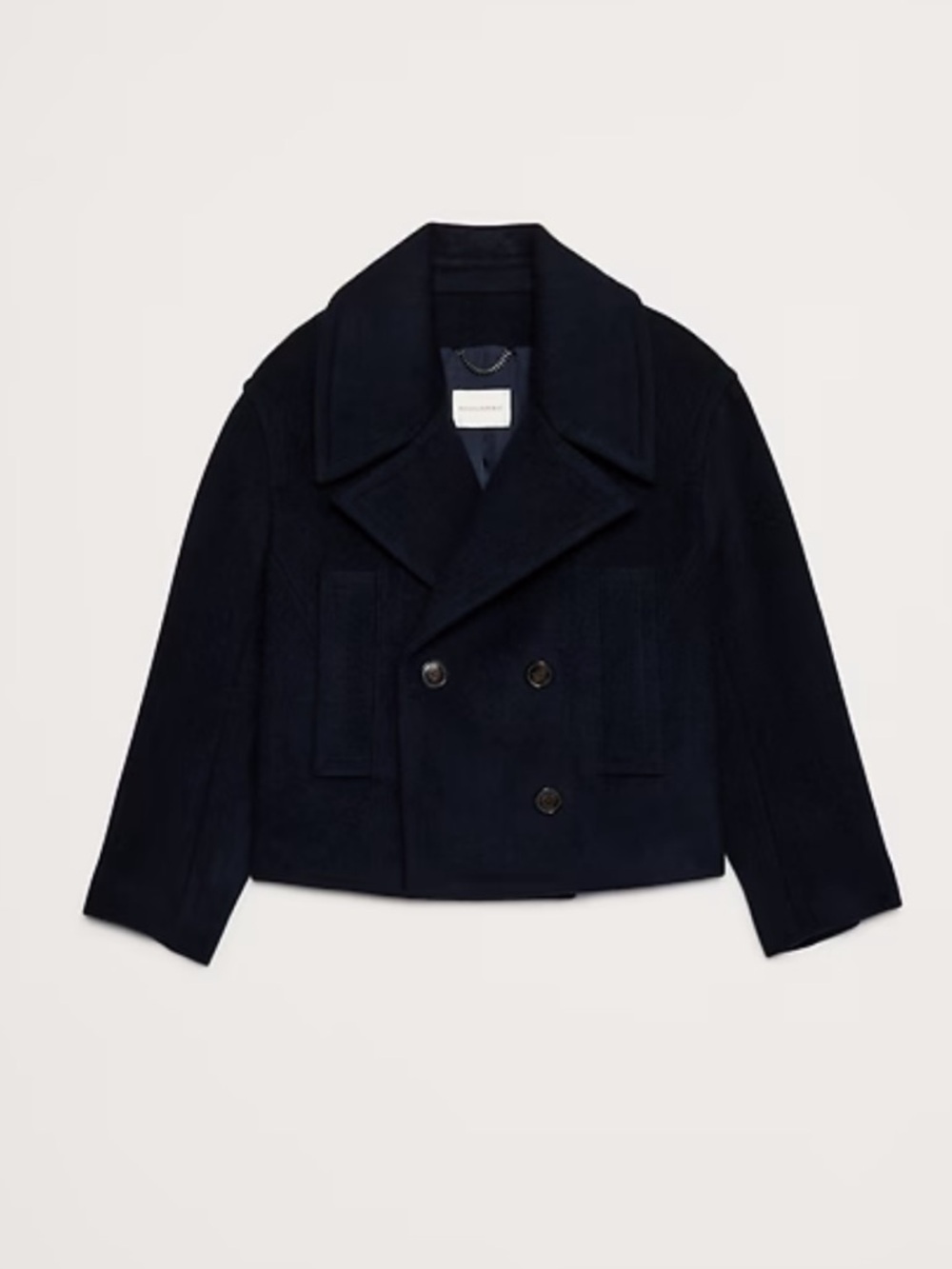 Banana Republic Navy Peacoat